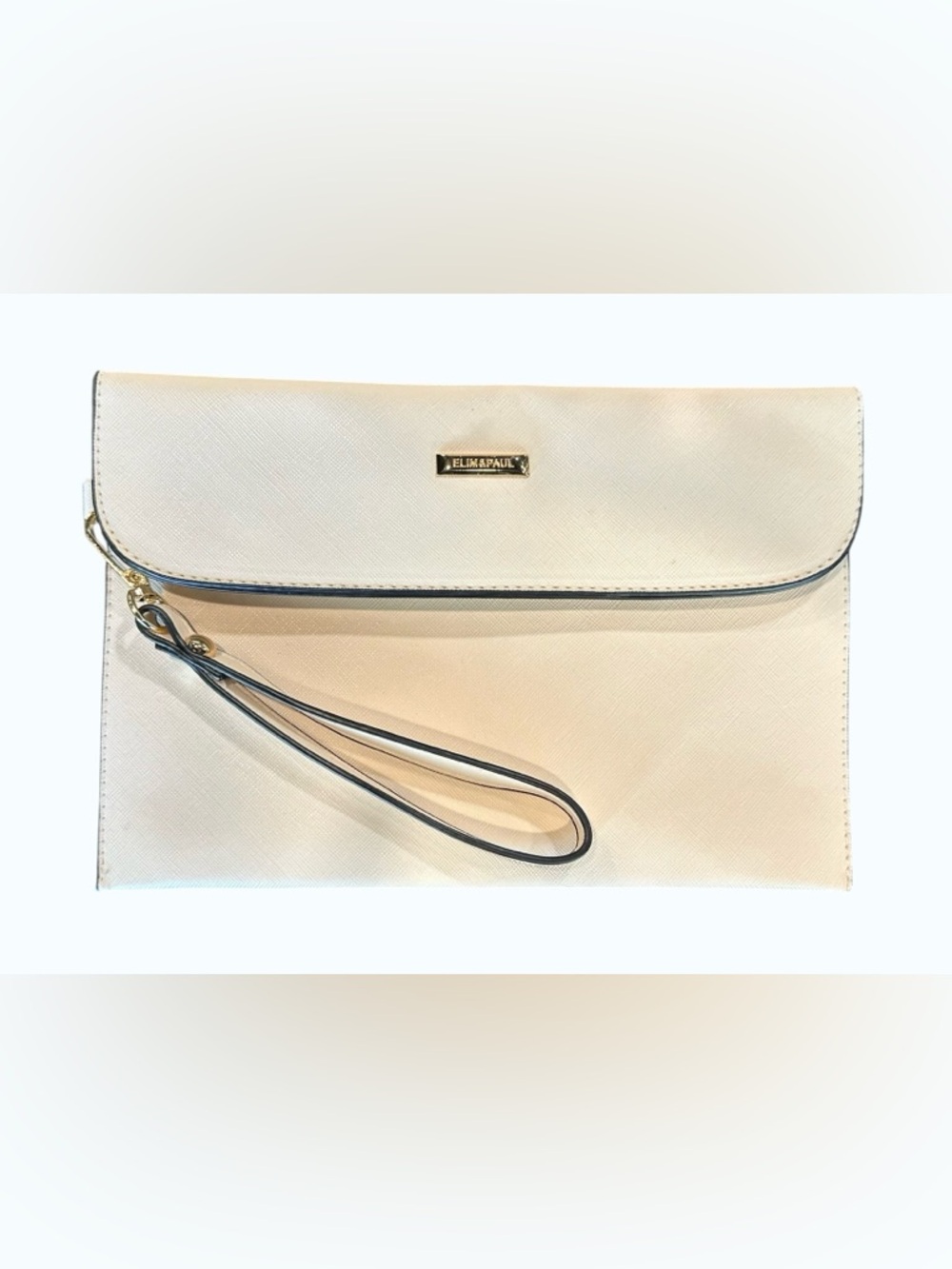 Elim Paul Ivory 3-Pc Handbag Set Faux Leather Crossbody Shoulder Bag & Tote - Picture 11 of 14